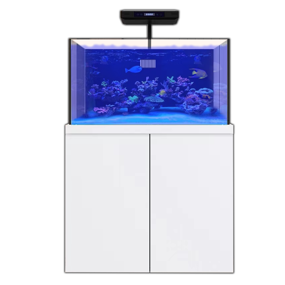 Coral Reef Aquarium 100 Gallon Fish Tank Complete Set Electric Zip