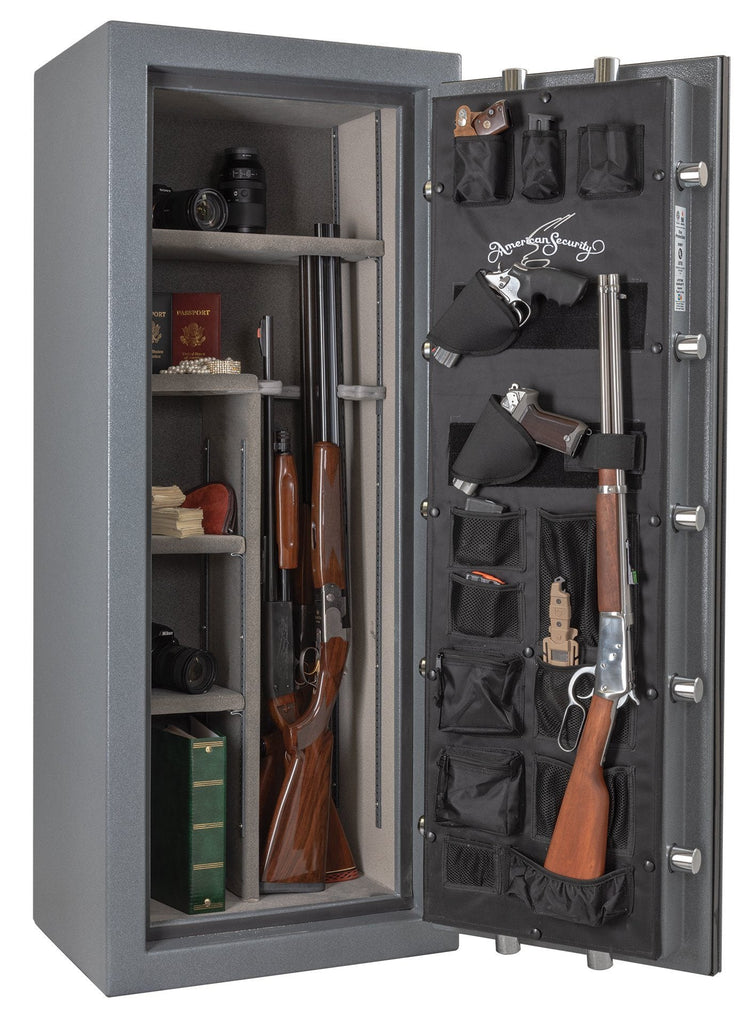 AMSEC NF5924E5 Rifle & Gun Safe with ESL5 Electronic Lock - Door Open Full