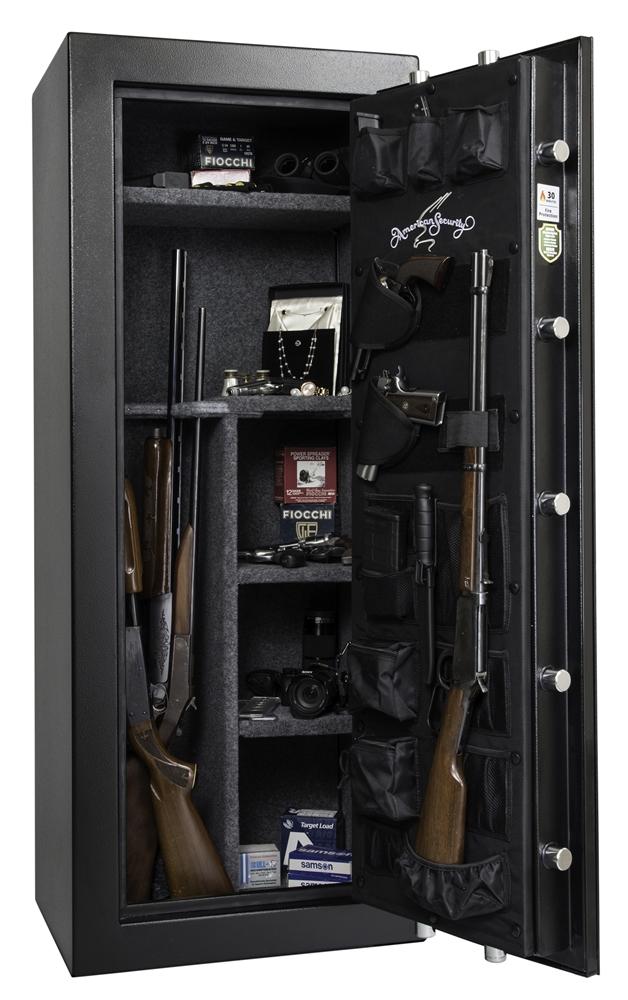 AMSEC TF5924E5 Rifle & Gun Safe - Door Open
