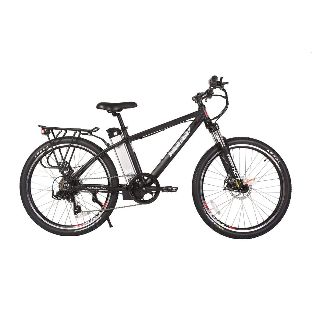 Electric Mountain Bike X-Treme Trail Maker Elite - 300W 24 Volt - Black - Electric Bike $953.00