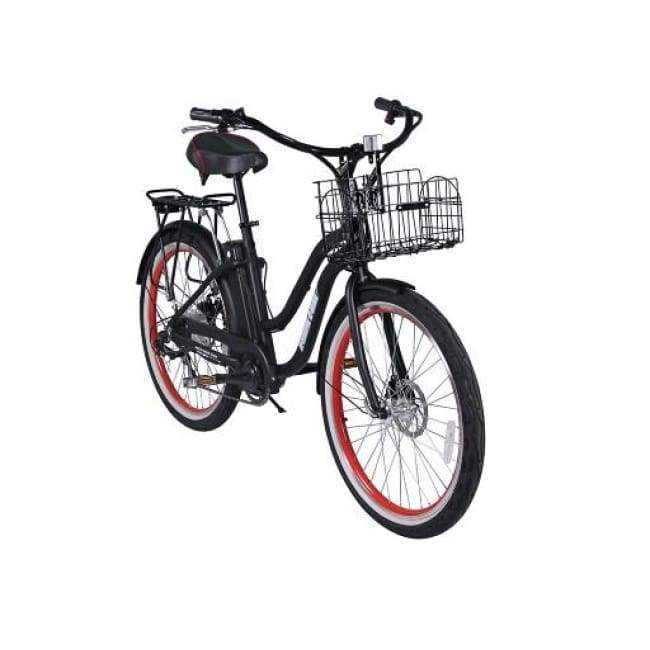 Electric Cruiser Bike X-Treme Malibu Elite 300W 36V - Black / 36V - Electric Bike $1295.00