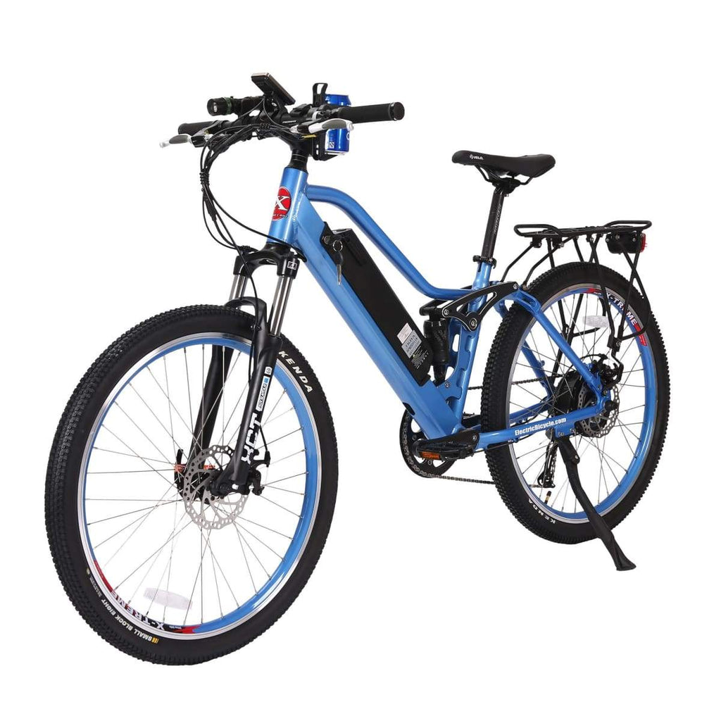 Electric Mountain Bike X-Treme Sedona 500W 48V Electric Step-Through Bike - Baby Blue - Electric Bike $1709.00